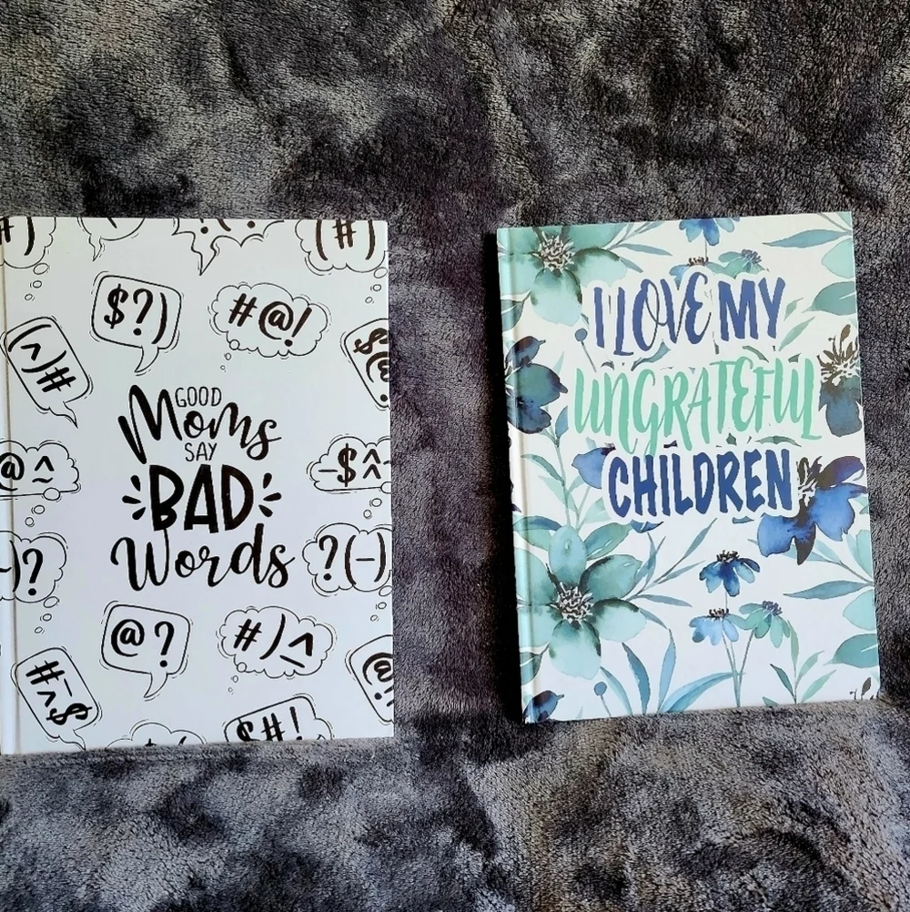 Bundle of Mother's photo journal & 2 notebooks funny edition